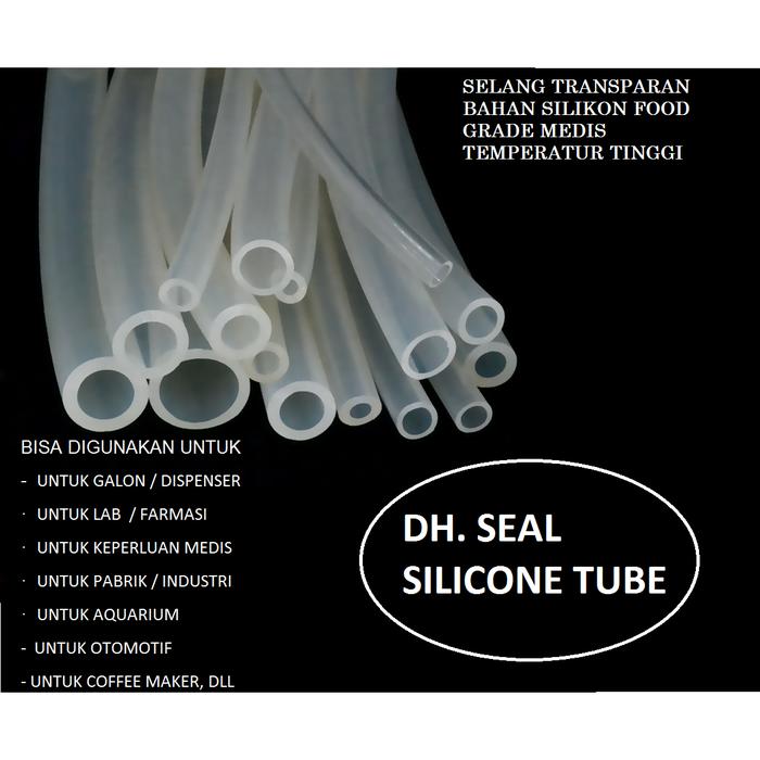 Thumbnail 2 (1meter) Selang silikon 20mm x 24mm Selang silicone food grade tahan panas silicone tube