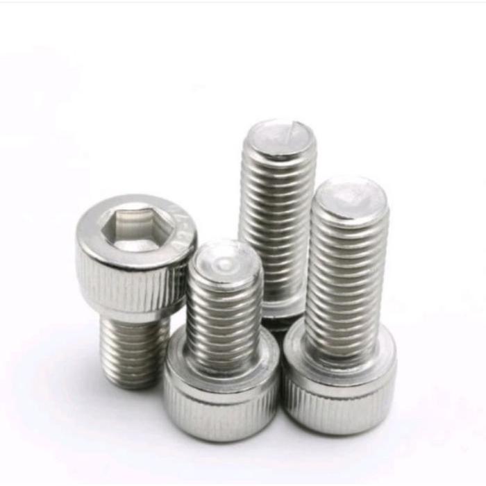 (20pcs) SS304 Baut Socket M2.5x40