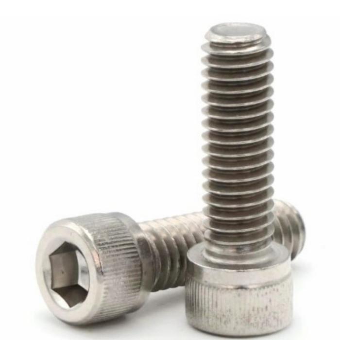 (20pcs) SS304 Baut Socket M2.5x35