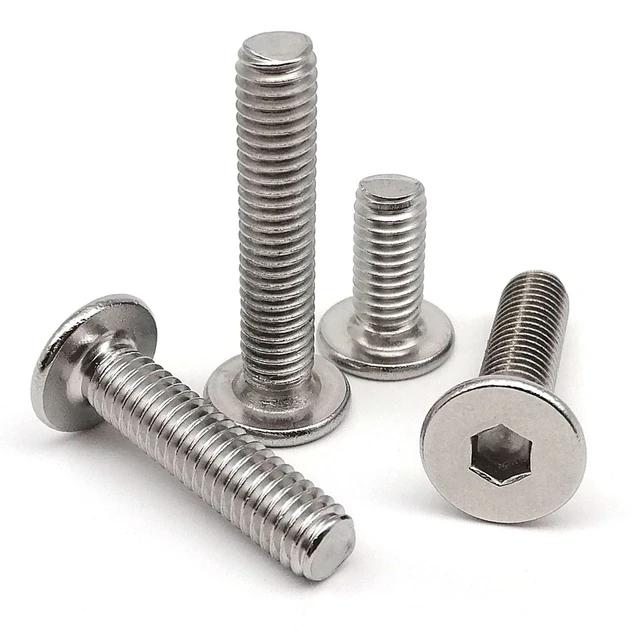 (1pcs) SS304 Baut Ultra Thin M5x6
