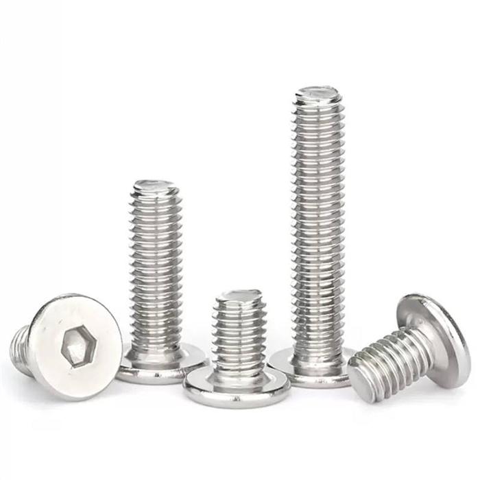 (1pcs) SS304 Baut Ultra Thin M6x10