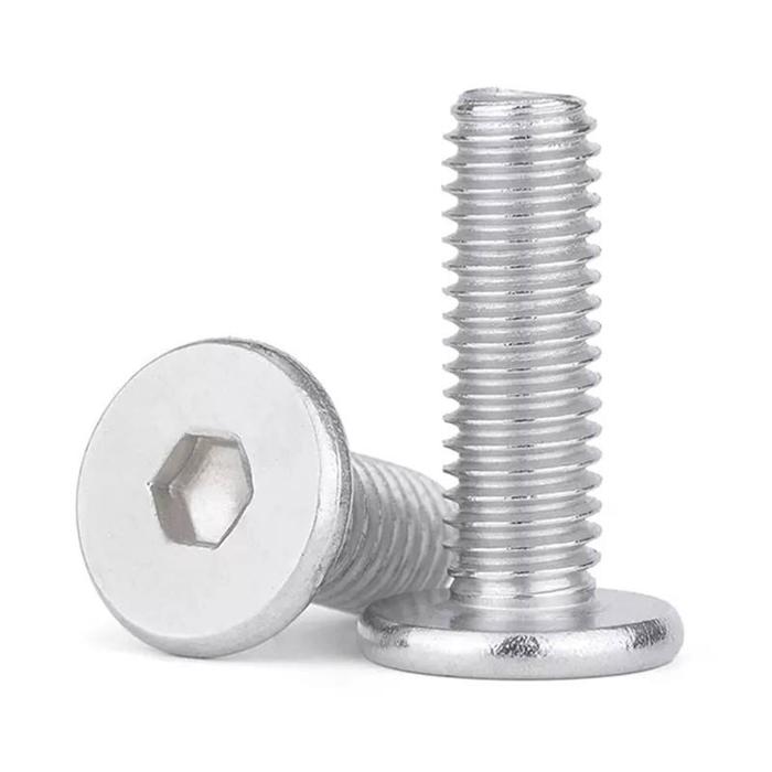 (1pcs) SS304 Baut Ultra Thin M6x45