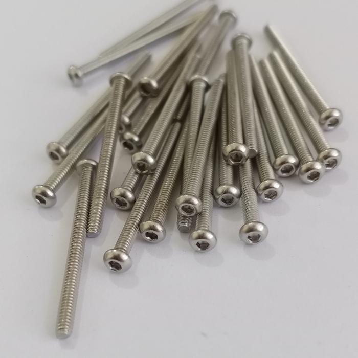 (1pcs) SS304 Baut Button L M8x40