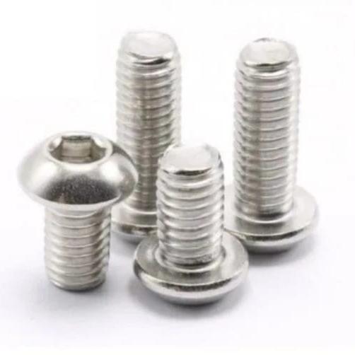 (1pcs) SS304 Baut Button L M5x45