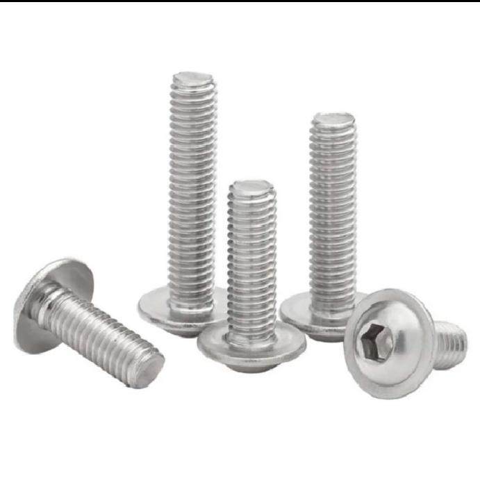 (1pcs) SS304 Baut Button Washer M4x45