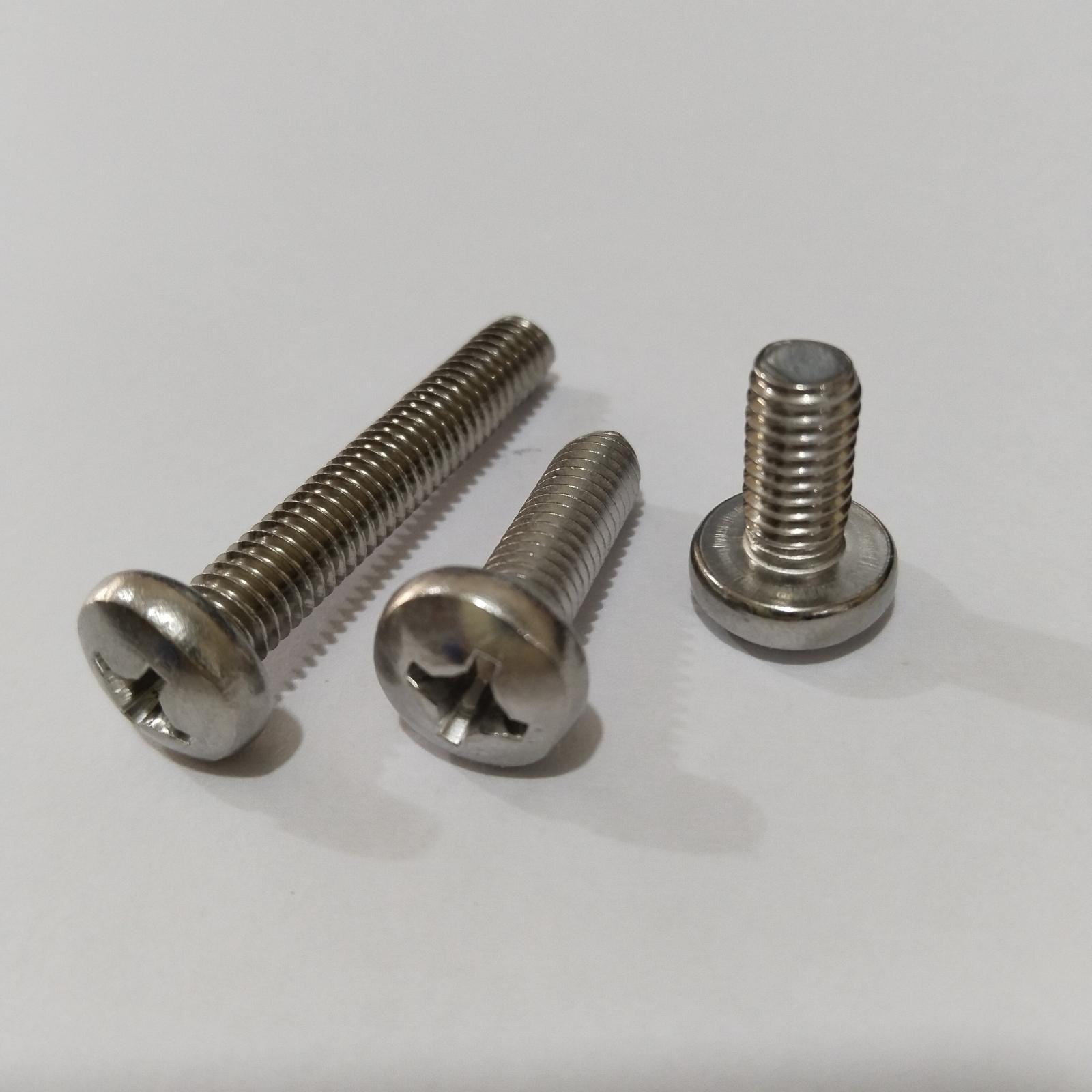(1pcs) SS304 Baut Pan Philips M8x25