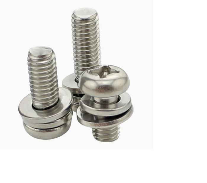(1pcs) SS304 Baut JP Kombinasi M4x25