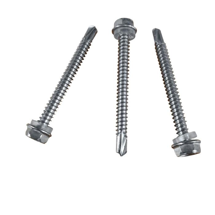 (1pcs) Stainless Steel 410 Sekrup Roofing Screw ST4.2x13
