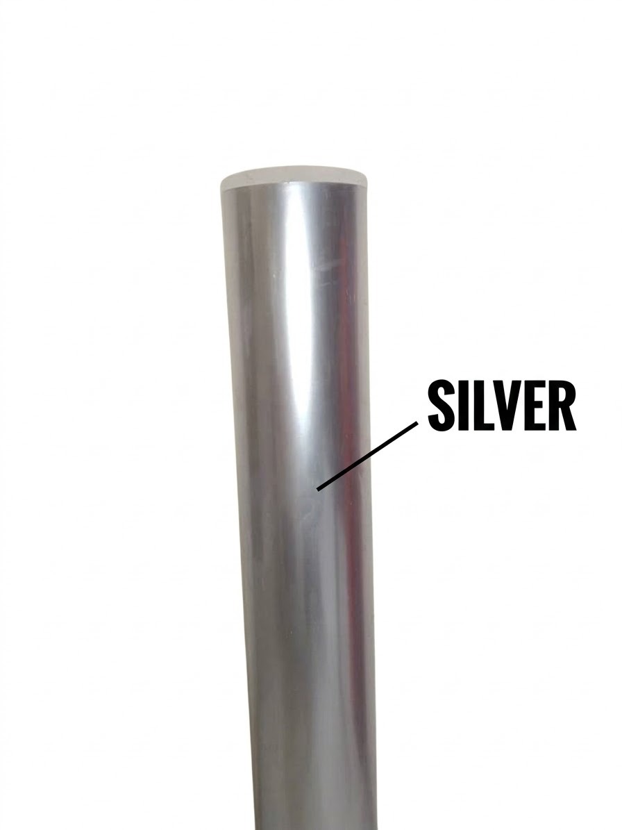 Thumbnail 2 Monokote Covering Film Silver Solid 60cm x 1meter for Cover Pesawat Balsa